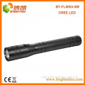 Factory Custom Made CE ROHS High Bright Long Distance Beam 3C Size Cell Powered Aluminum Cree XPE Q3/Q5 led Torch Light